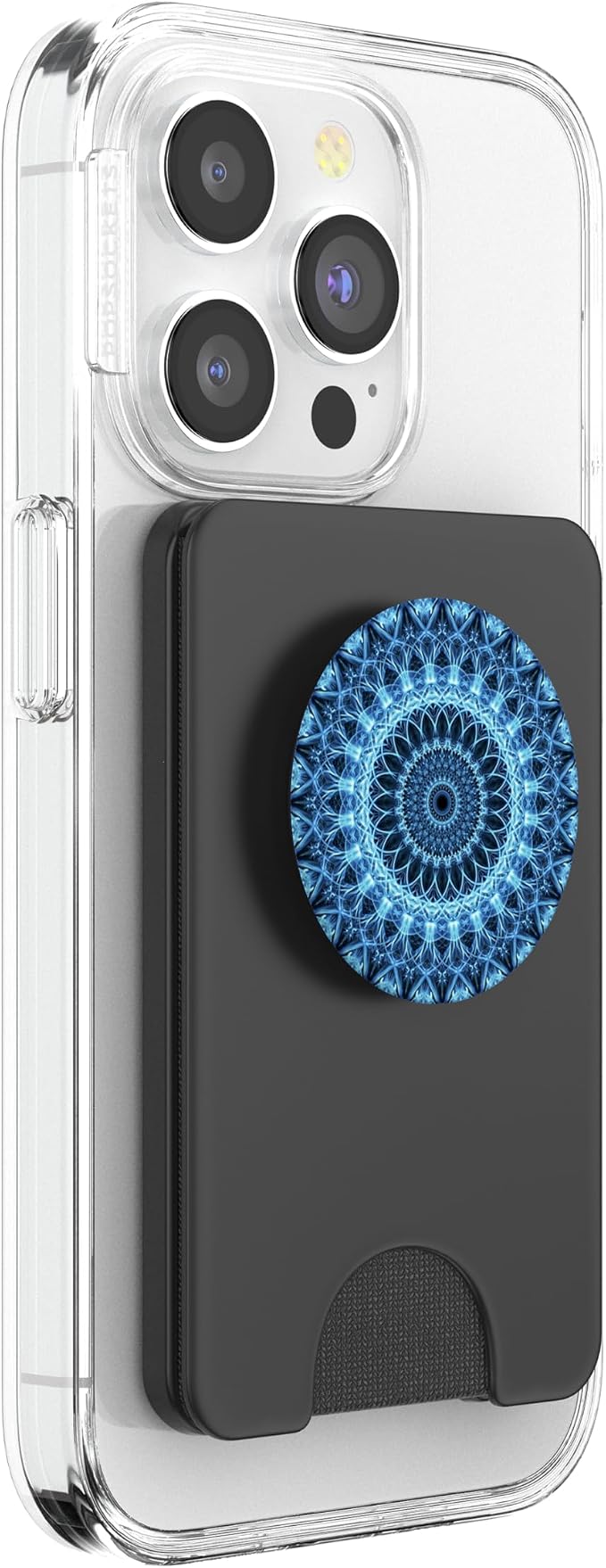 Blue Mandala Pop Mount Socket Cute Designed Divine Mandala PopSockets Adhesive PopGrip