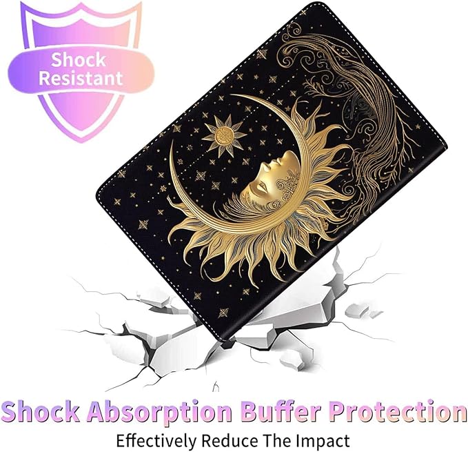 Case for iPad 11 inch (A16) 2025 for 10th Generation 10.9'' 2022 Durable Shockproof Protective Cover for iPad 11th/10 th Gen ，Blue Dragon