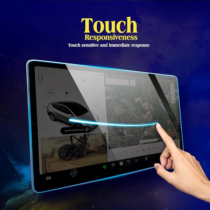 Screen Protector 2PCS For 2024 2025 Mercedes-Benz GLC Screen Protector 300 11.9 Inch NAV. &amp12.3 Inch Dashboard C300 2025 Mercedes Benz Accessories Tempered Glass