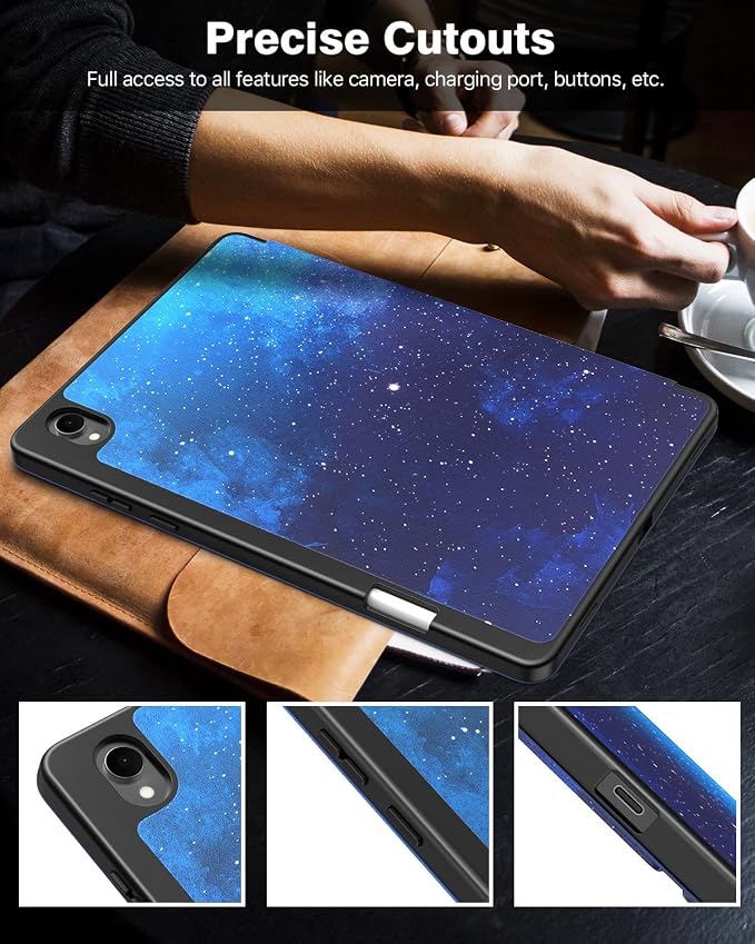 TiMOVO Soft Case for Samsung Galaxy Tab S11 11 Inch 2025 Black | Fit for SM-X730/X736B S Pen Holder Slim Stand Soft TPU Back Auto Wake/Sleep