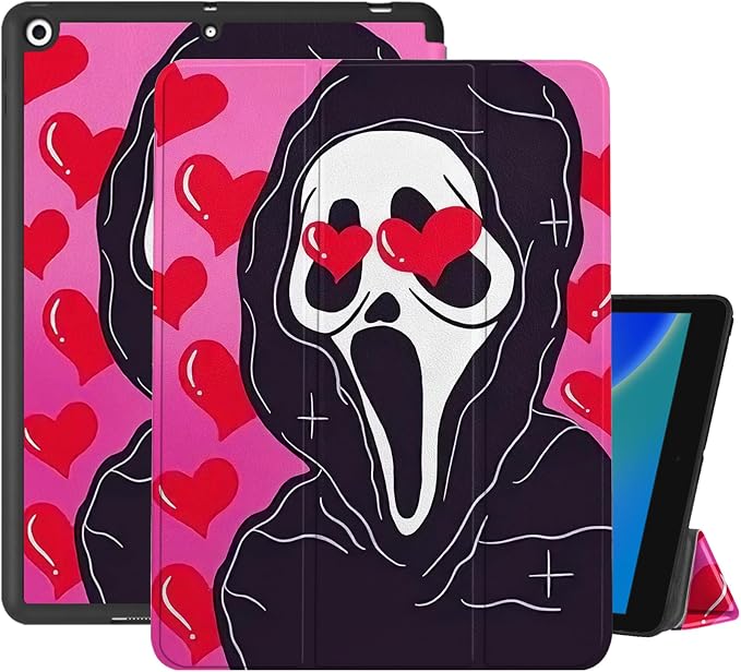 Compatible with iPad 10.2 inch Case 9th /8th /7th Generation Case (2021/2020/2019) Auto Sleep/Wake Cover Cute Abstract Aesthetic Preppy Women Girls-Black Bling Glitter Shiny Sparkly
