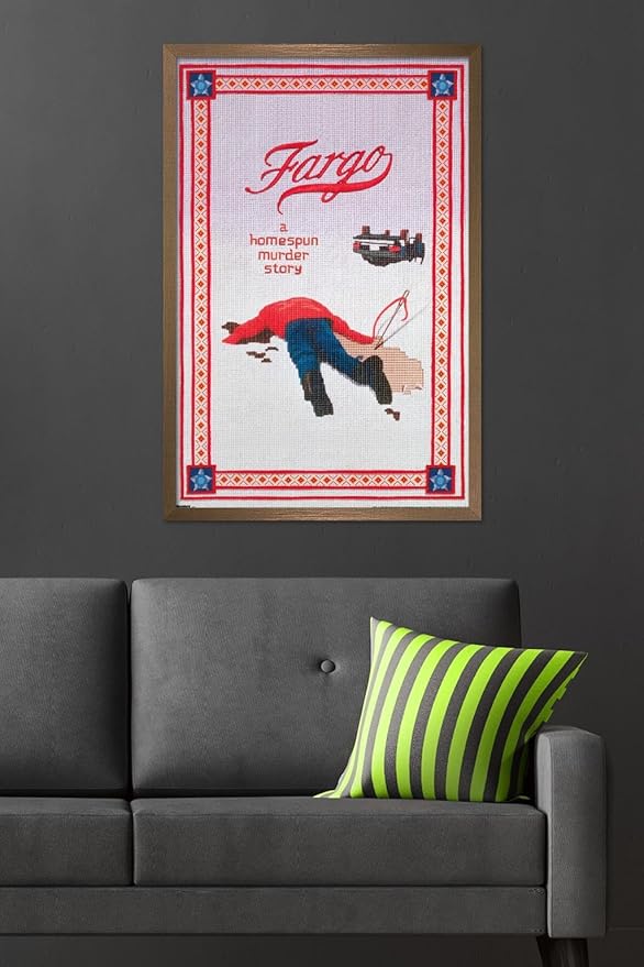 Fargo (1996) - One Sheet Wall Poster, 34L" x 22.4W", Bronze Framed Version