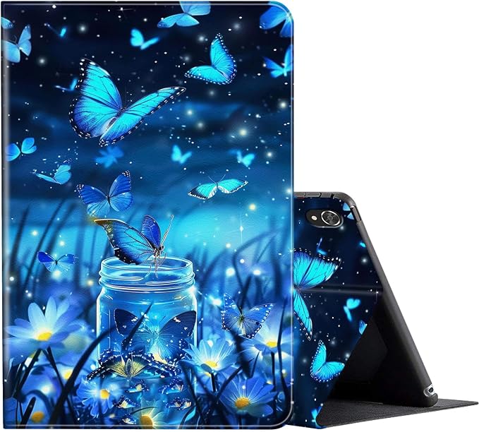 FUYOCWE for iPad Pro 13 Inch Case (M47th Generation2024 Model A2925A2926A3007)PU Leather Slim Folding Stand Case for iPad 13 7th GenAuto Sleep Wake Cover -A Dream Catcher Wolf
