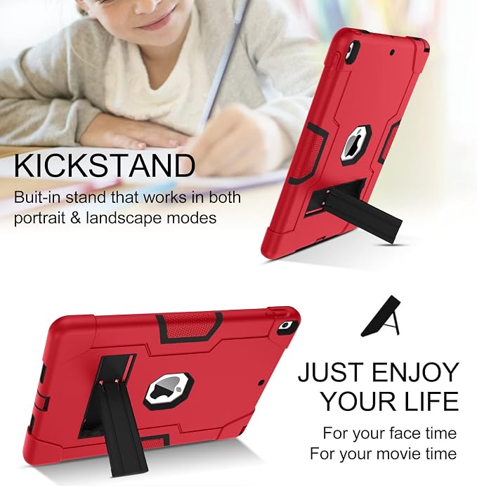 BENTOBEN for iPad Air 3 2019 Case iPad Pro 10.5 2017 Case 3 Layers Heavy Duty Rugged Shockproof Kickstand Sturdy Protective Tablet Cover for iPad Air 3rd Generation/iPad Pro 10.5 2017 Black
