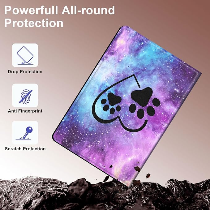 Case for Samsung Galaxy Tab A11 Plus 2026 &amp Galaxy Tab A9+ 11 Slim Smart Stand Cover with Auto Wake/Sleep Shockproof Protective Shell for Work &amp School Astronaut