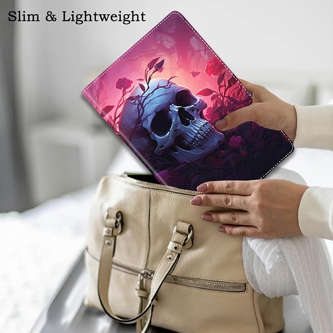 Case for iPad (A16) 11th Generation 11 Inch 2025 / iPad 10th Generation 10.9 Inch 2022 Ultra-Thin Multi-Angle Protective Cover with Auto Sleep/Wake A Dark Horse