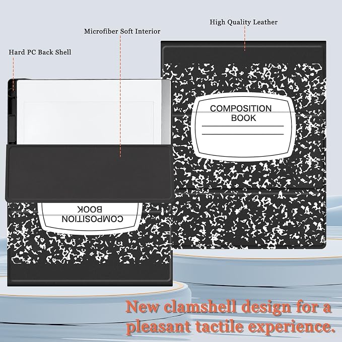 Case for Remarkable 2 Paper Tablet 10.3 2020 ReleasedLightweight and Hard Back Shell Protective Book Folio Cover with Built-in Pen HolderComes with Remarkable 2 Pen Tips.