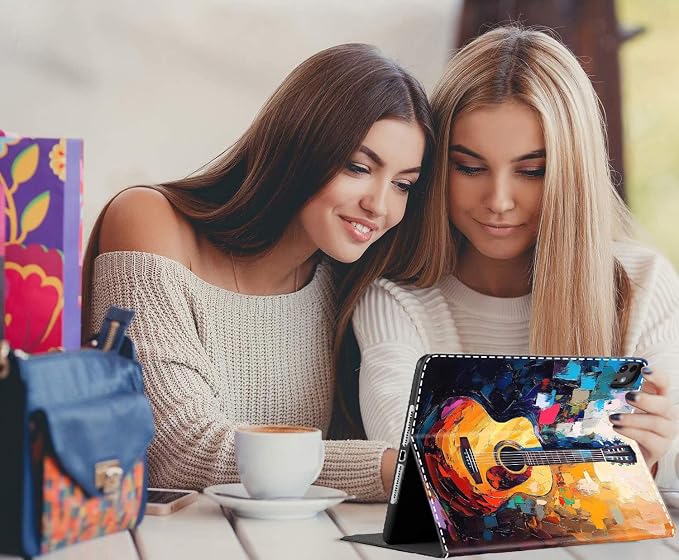 Case for New iPad (A16) 11th Generation 11 Inch 2025 for iPad 10th Generation 10.9 2022 Multi-Angle Smart Stand Cover Auto Sleep/Wake Halloween Panda Wizard and Pumpkin