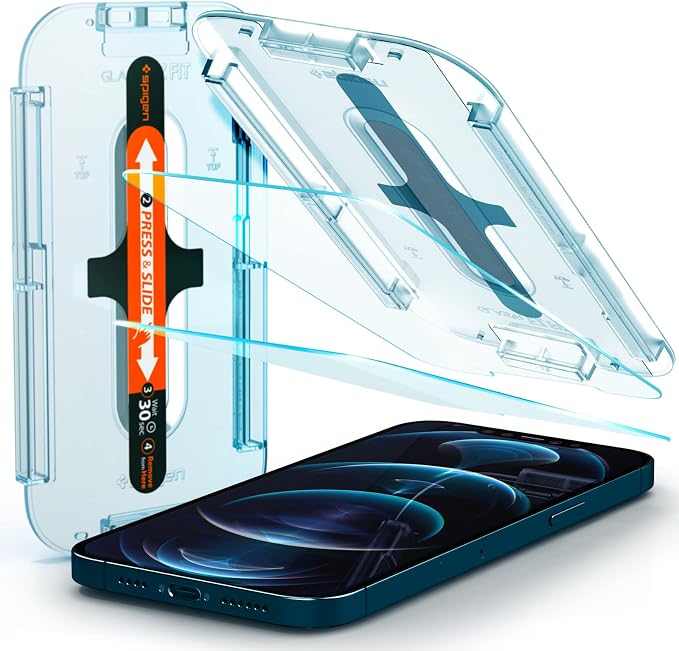 Spigen Tempered Glass Screen Protector [GlasTR EZ FIT] designed for iPhone 11 / iPhone XR [6.1 inch] [Case Friendly] - 2 Pack