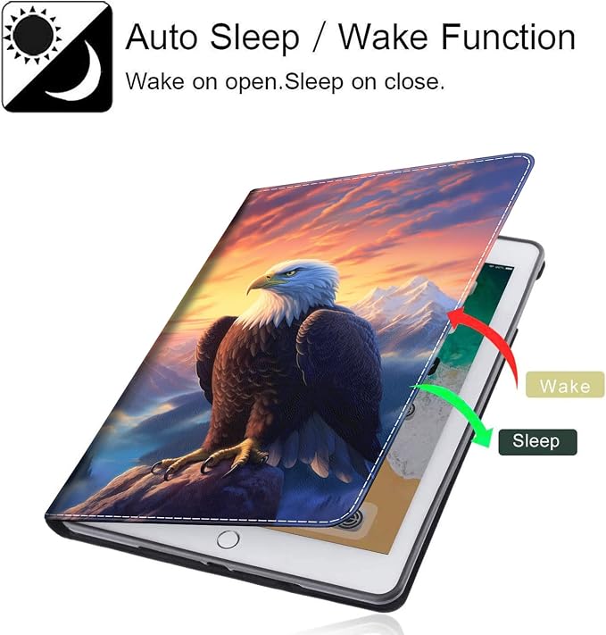 Case for 7 All-New Kindle Paperwhite 12th Gen 2024 &amp Kindle Colorsoft Signature Edition (2024 Release) PU Leather Folio Cover with Auto Wake/Sleep ，Blue Dragon