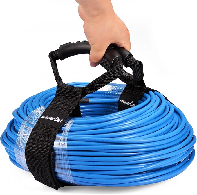 Superbat Long SDI Cable 300ft BNC Cable 75 Ohm 3G/6G Belden 1694A Support HD-SDI/3G-SDI/6G-SDI/4K/8K Video CCTV Systems，Precision SDI Camera Wire