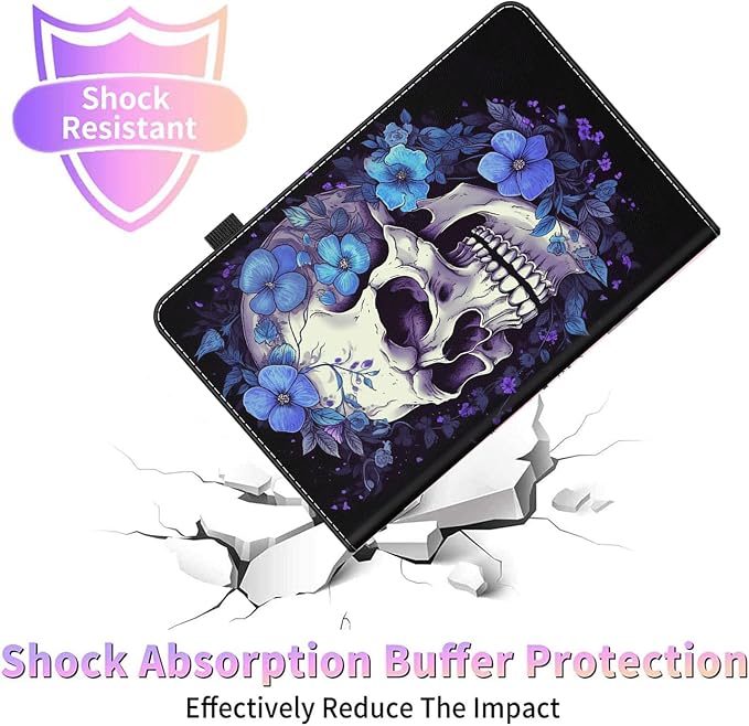 Case Fits All-New Amazon Kindle Fire HD 10 &amp 10 Plus Tablet (13th/11th Generation 2023/2021 Release) 10.1 Durable Shockproof Protective Cover with Auto Wake/Sleep，Black Woman Queen Afro Design