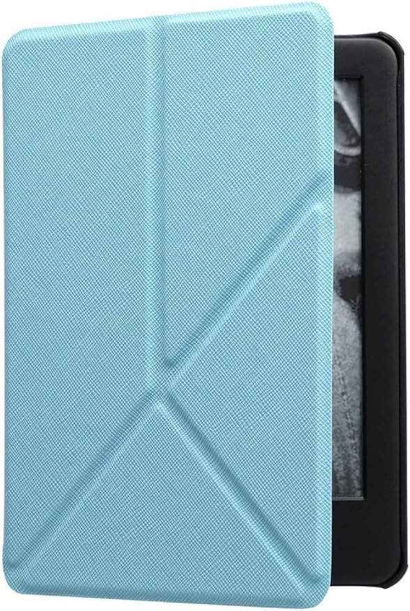 Case for 6.8 Kindle Paperwhite 5 (11th Generation-2021 Release) Standing Origami Slim Shell Cover with Auto Wake/Sleep for Kindle Paperwhite Signature Edition E-Reader Black