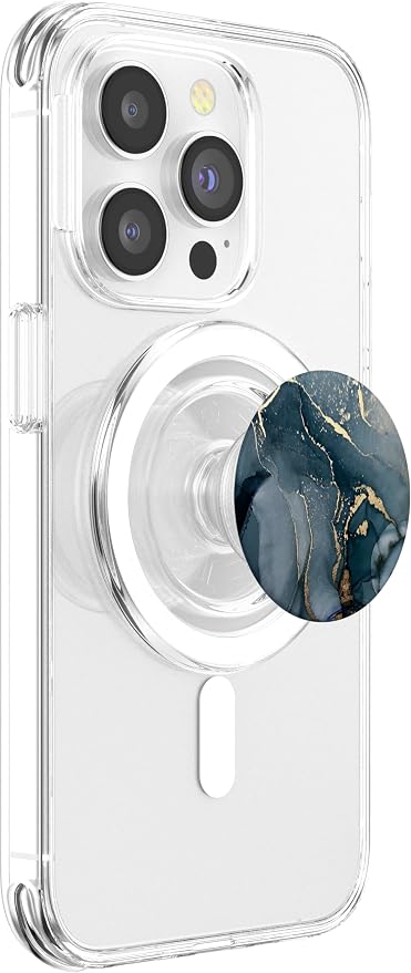 Elegant Turquoise Blue &amp Aqua Ocean Pattern PopSockets PopGrip: Swappable Grip for Phones &amp Tablets
