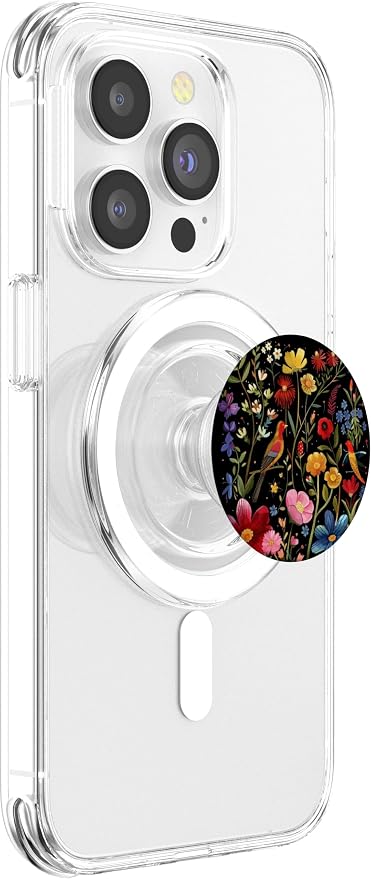 Floral Pattern Flower Lover Bloom Colorful PopSockets PopGrip for MagSafe