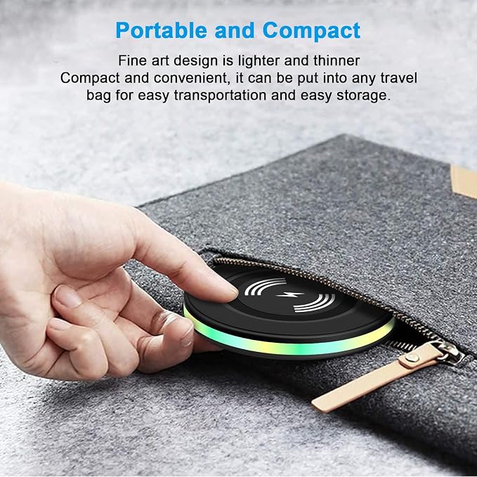 Pixel Wireless Charger Fast Charging for Google Pixel 10a/10/10 Pro/10 Pro XL/9a/9/9 Pro/9 Pro XL/9 Pro Fold/8a/8/8 Pro/7a/7/7 Pro/6/6 Pro/5/4XL/3XL 15W Android Phone Charging Station with QC Adapter