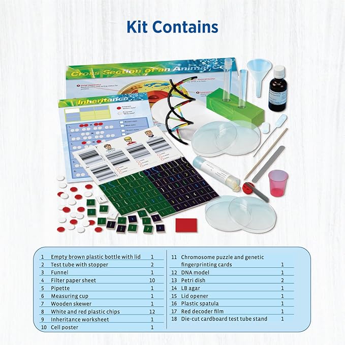 Thames & Kosmos Genetics & DNA Lab 10x2.5x11 inch