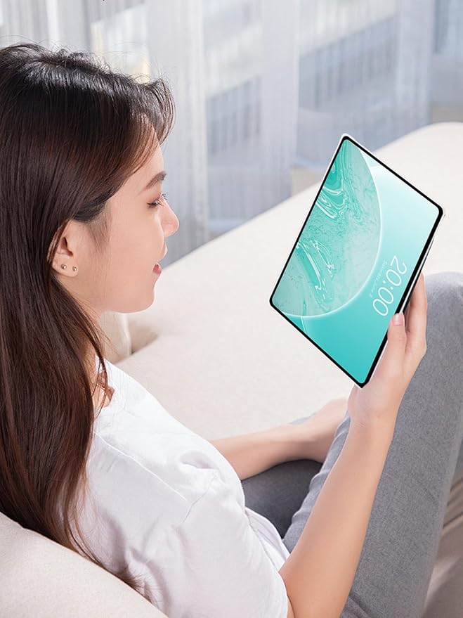 for Teclast T65 2025 Tablet 13.4 Inch Android Tablets CaseUltra-Thin Full Coverage CornerBOVUGAC Soft TPU Shockproof Kids Friendly for Odea A13 5G 13.4 Case Cover (Clear)