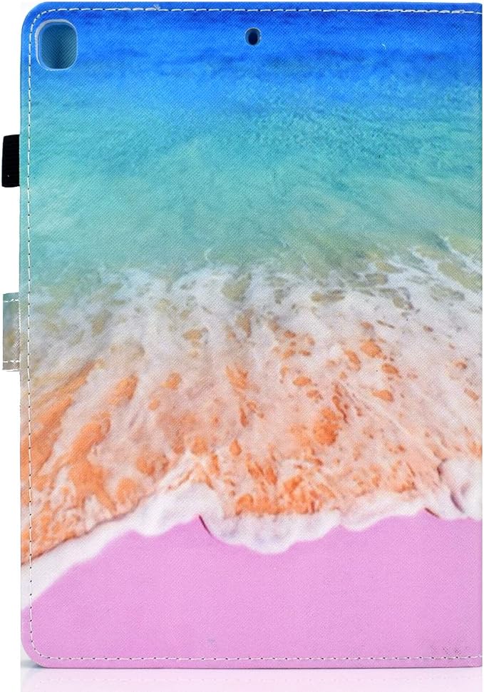 for Apple iPad 10.2 Case 2021/2020/2019 iPad 9th/8th/7th Generation Smart Cover with Pencil Holder [Auto Wake/Sleep] PU Leather Stand Folio Tri-fold Shockproof Thin Shell Colored Graffiti