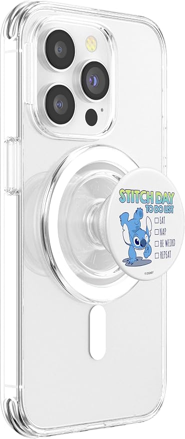 Disney Lilo &amp Stitch Stitch Day to Do List PopSockets Adhesive PopGrip