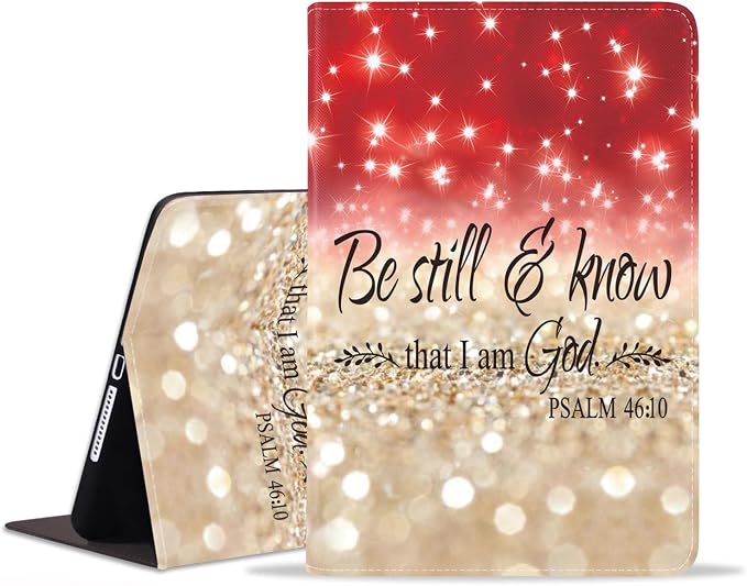 WEUIUJKILO Case for iPad (A16) 11th Generation 11 Inch 2025 iPad 10th Generation 10.9 Inch 2022 Slim PU Leather Folding Stand Smart Cover with Auto Sleep/Wake American Flag and Sunflower