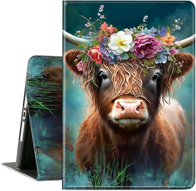 Case for Microsoft Surface Pro 11/10 / 9 13 InchPU Leather Cute Slim Folio Adjustable Stand Cover Case for Surface Pro 11th Edition AIArt Red Dragonfly