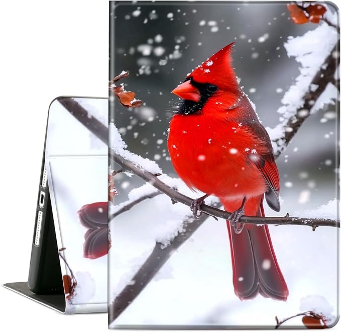 Case for Microsoft Surface Pro 11/10 / 9 13 InchPU Leather Cute Slim Folio Adjustable Stand Cover Case for Surface Pro 11th Edition AIAutumn Red Forest