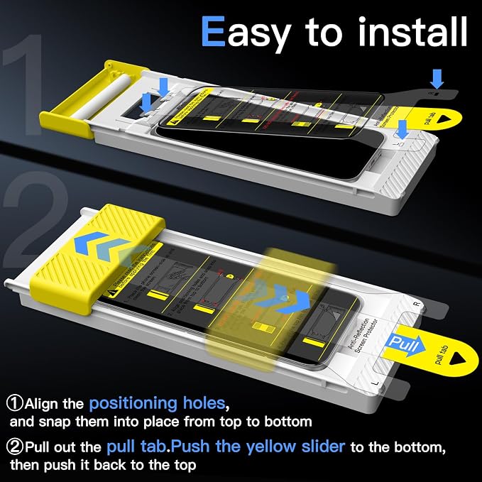 JETech Infinity AR Screen Protector for iPhone 17 Pro AR Anti-Reflective Coating 9H+ 3D Full Coverage Tempered Glass Military-Grade Shatterproof Smudge-Resistant Easy Install 1-Pack
