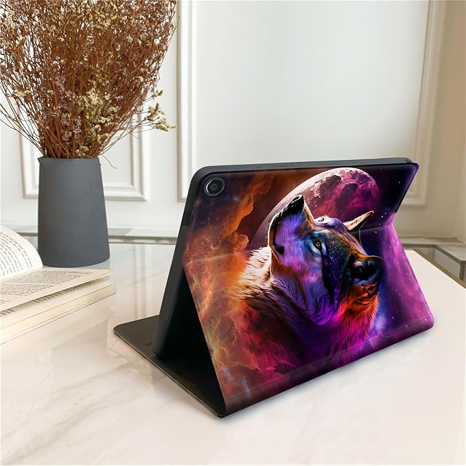 DEGDFSGR for Amazon Fire HD 10 Tablet 10 Plus Tablet Case (13th/11th Generation 2023/2021 Release) with Adjustable StandAuto Sleep/Wake for Kindle Fire 10 Case 10.1 inchAmerican Flag Sunflower Cross