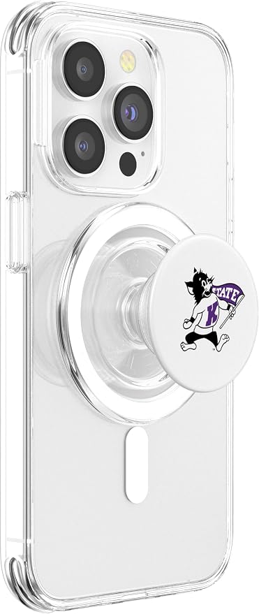 Kansas State Wildcats | Official NCAA University | RYLKSU06 PopSockets Adhesive PopGrip