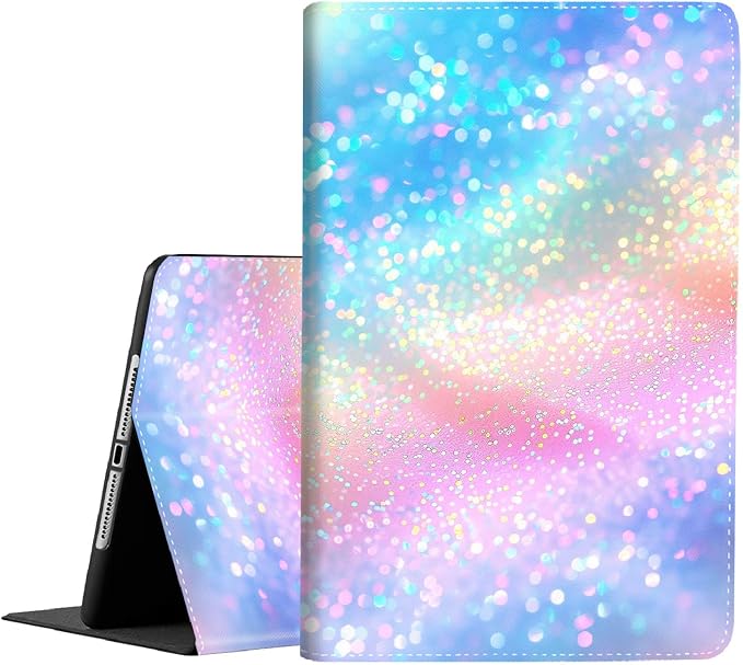Case for iPad (A16) 11th Generation 11 Inch (2025) iPad 10th Generation 10.9 Inch (2022)，Slim Fit Foldable Standing Cover Case with Auto Sleep/Wake ，Red Moon Japanese Landscape
