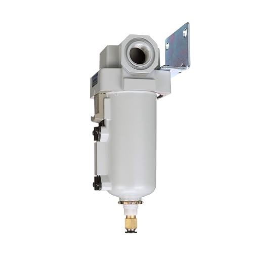 PneumaticPlus SAFM400-N04BD-MEP Compressed Air Coalescing Filter, 0.1 Micron