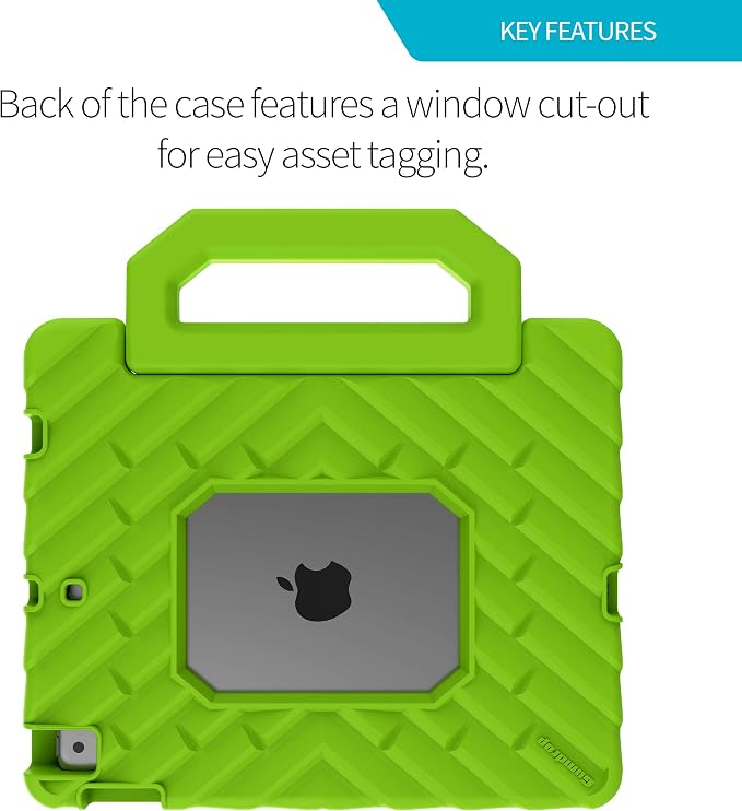 Gumdrop FoamTech Rugged case Fits Apple iPad 11th Generation (A16) &amp 10th Gen 10.9 inch Drop Tested Cover - Black
