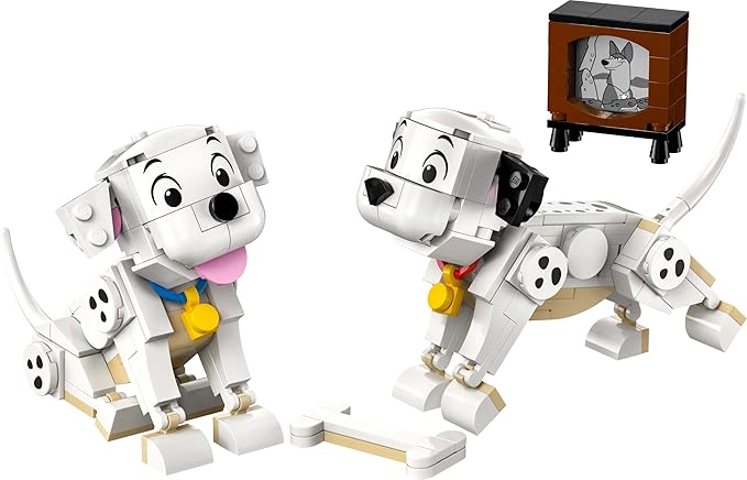 Lego 43271 Disney Lucky & Penny 101 Dalmatians Puppies Toy Birthday Present Blocks Educational Girls Boys Children 6 7 8 9 Year Old Animal Creature Mother Father