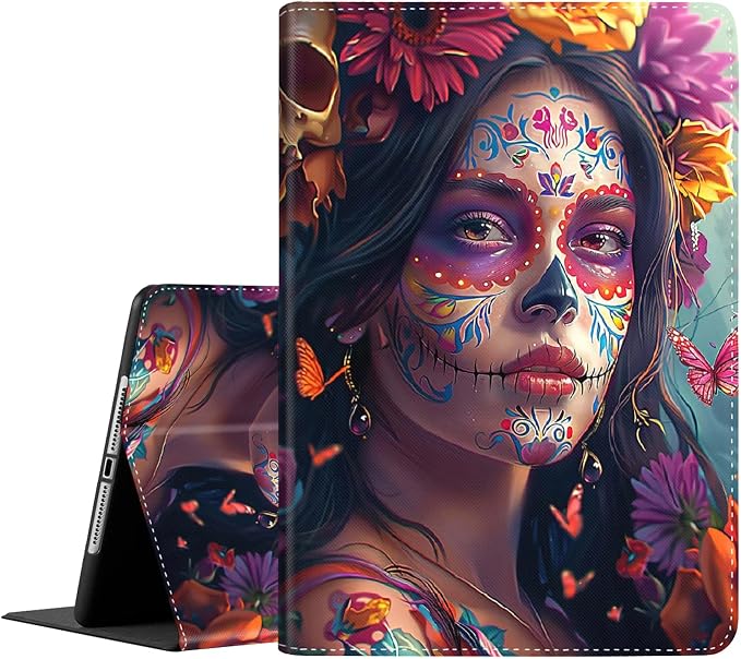Case for New iPad (A16) 11th Generation 11 Inch 2025for iPad 10th Generation 2022 10.9 Inch Multi-Angle Stand Smart Cover Shockproof with Auto Wake/Sleep ，Starry Sky