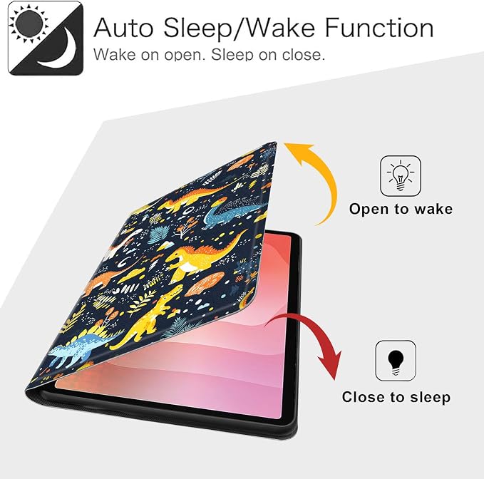 Case for Samsung Galaxy Tab A11 Plus 2026 &amp Galaxy Tab A9+ 11 Slim Smart Stand Cover with Auto Wake/Sleep Shockproof Protective Shell for Work &amp School Astronaut
