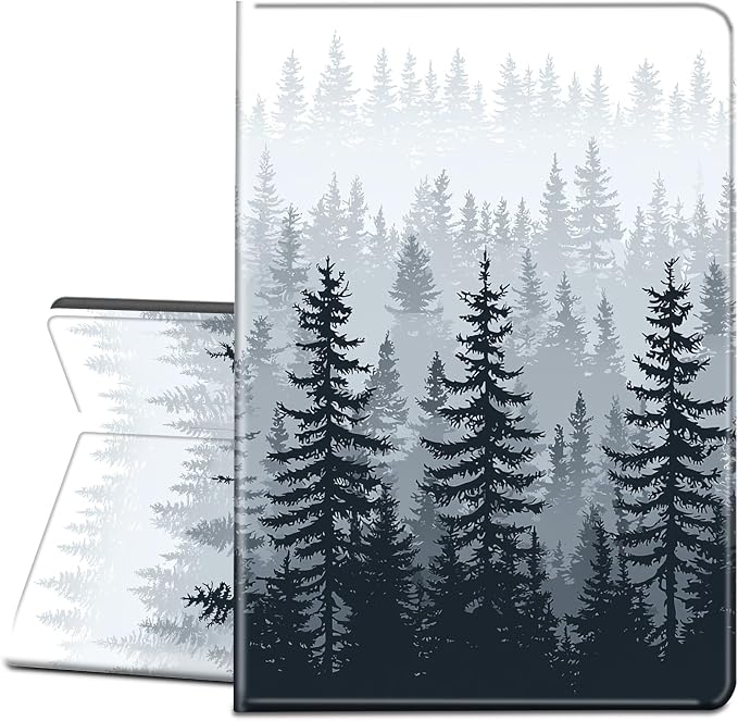 Case for Microsoft Surface Go 4/3/2/1 (2023/2021/2020/2018)-Slim PU Leather Lightweight Adjustable Stand Smart CoverAmerican Flag