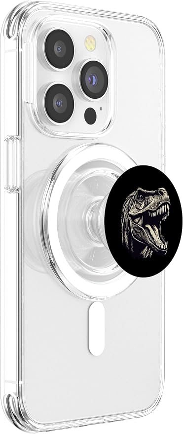 Dinosaur T-Rex Dino PopSockets PopGrip for MagSafe