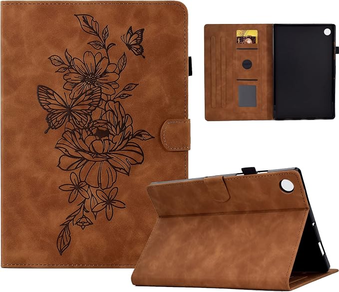 Case for Galaxy Tab A11+ Plus 2026/ A9 Plus 2024 11-Inch Funut PU Leather Folio Cover Multi-Angle Stand with Auto Wake/Sleep Case for Samsung Galaxy Tab A9 Plus/A9+ Tablet Bird