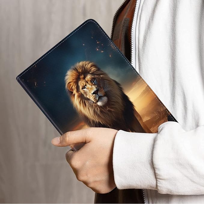Case for Samsung Galaxy Tab S10 Lite/ S10 FE/ S9 FE 5G 10.9 Inch/ S9 11 Inch - Slim PU Leather Folding Stand Folio Cover with Auto Sleep/Wake - African American Girl