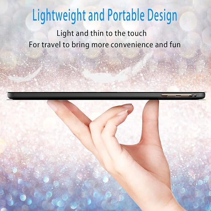 for All-New Fire HD 10 Tablet Case (13th Generation 10.1 inch 2023 Release) with Adjustable Stand &amp Auto Wake/Sleep Feature Smart Protect Cover Case - American Flag
