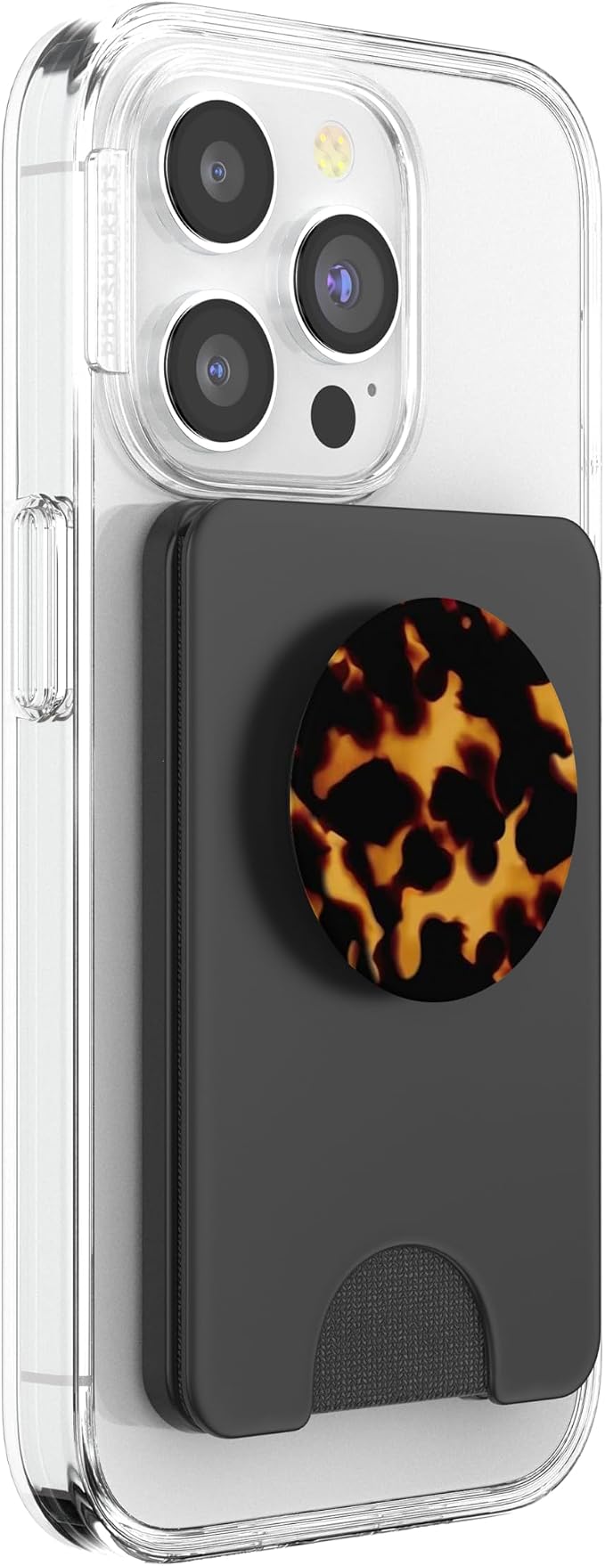 Stylish Classic Tortoise Shell Brown PopSockets PopGrip for MagSafe