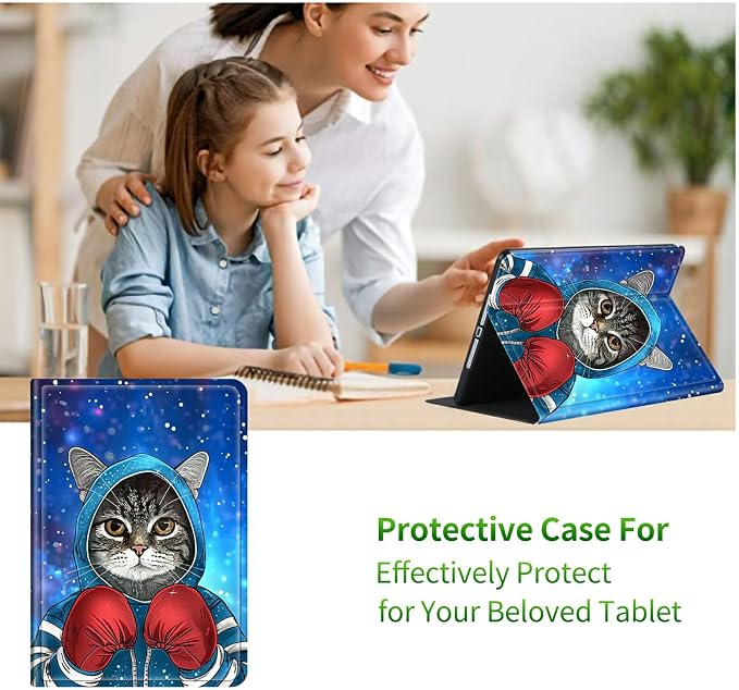 for 6 Kindle 11th Generation 2024/2022 Release Case (Model No: C2V2L3) E-Reader Multi-Angle Viewing Shockproof Smart Protective Case with Auto Wake/Sleep Baseball