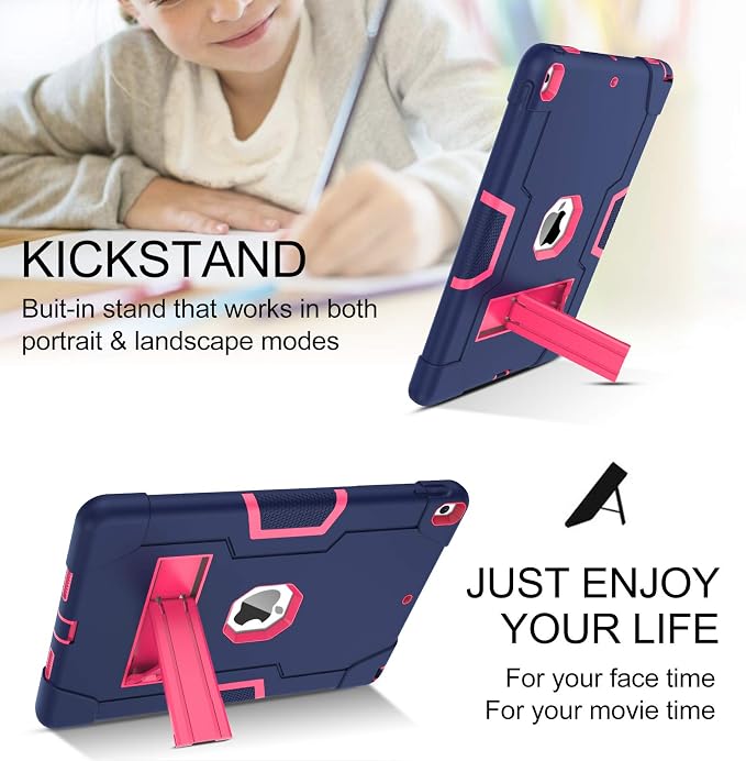 BENTOBEN for iPad Air 3 2019 Case iPad Pro 10.5 2017 Case 3 Layers Heavy Duty Rugged Shockproof Kickstand Sturdy Protective Tablet Cover for iPad Air 3rd Generation/iPad Pro 10.5 2017 Black