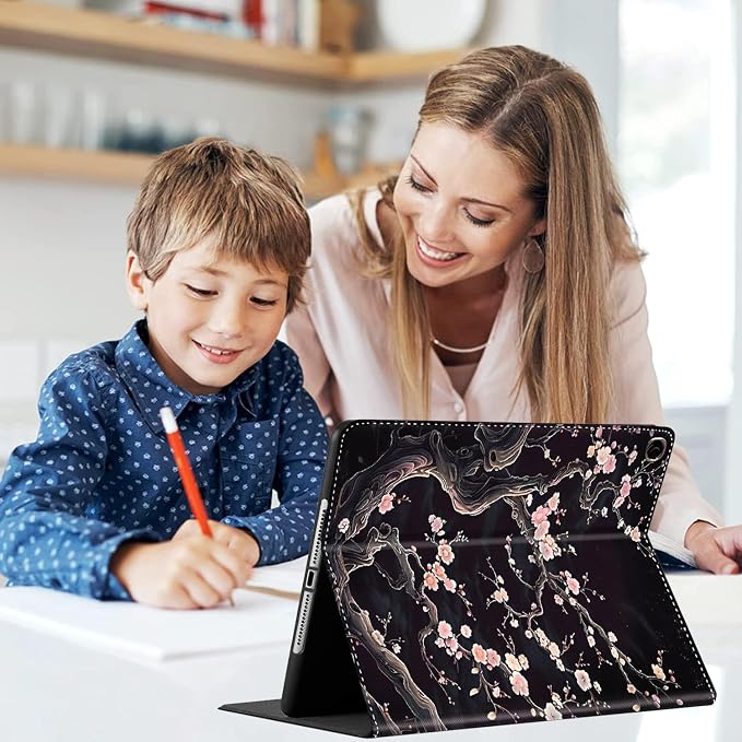 Case for Samsung Galaxy Tab S10 FE Plus 13.1 Inch 2025 Model (SM-X620/X626)Slim Folding Stand Cover with Auto Wake/Sleep for Samsung Galaxy Tab S10 FE Plus ，Painting Autumn Trees