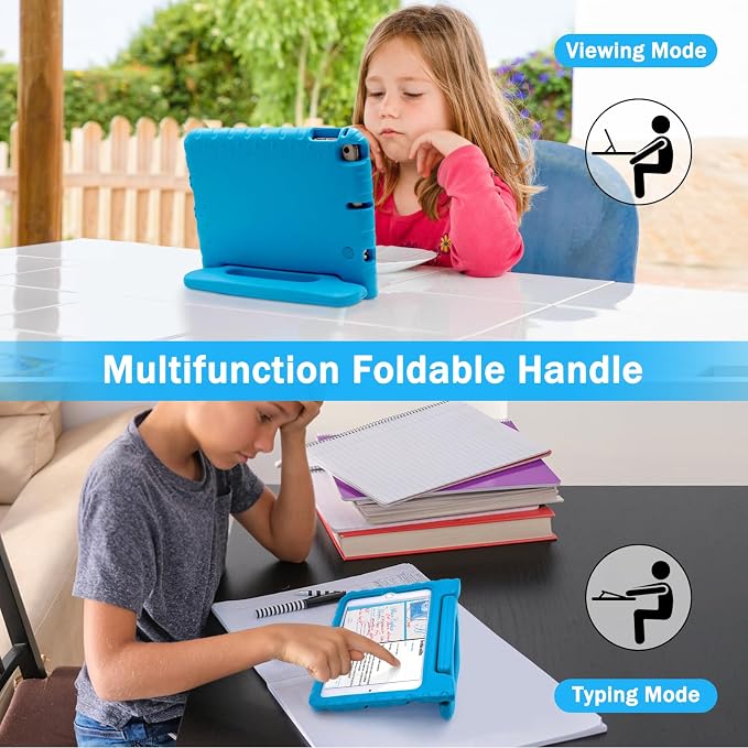 LEFON Kids Case Shockproof for iPad mini 5/4/3/2/1 iPad mini 4th Generation Case for Kids with Convertible Handle Light Weight Super Protective Stand Cover for iPad mini 5th Gen 7.9 Inch