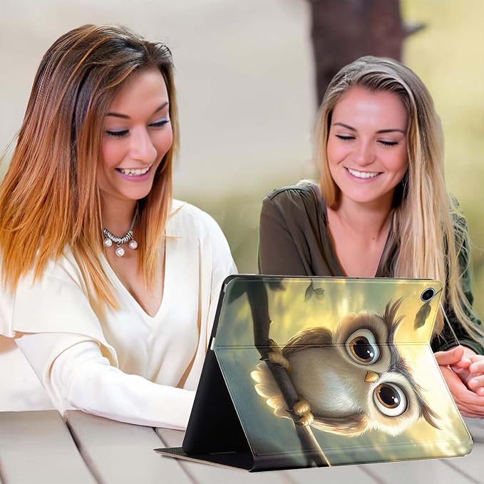 Case for iPad 9th/8th/7th Generation (2021/2020/2019) 10.2-inchSlim PU Leather Cover Adjustable Stand Auto Wake/SleepAurora Over Mountains