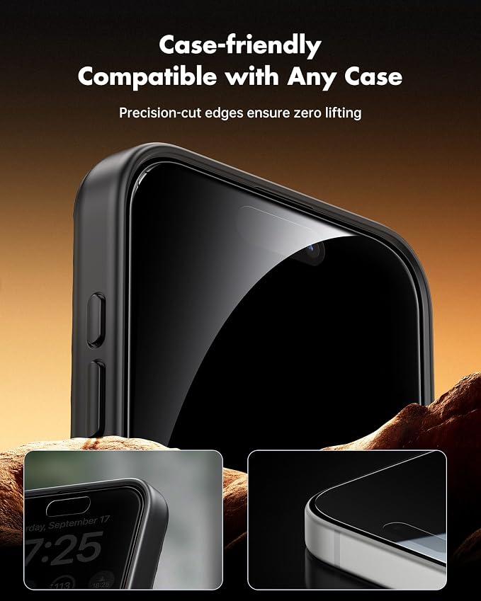 UNBREAKcable 2 Pack Privacy Screen Protector for iPhone 11 Pro Max/Xs Max Shatterproof Tempered Glass [True 28°Anti Spy] [9H Hardness] [Easy Installation] Protector for Apple 6.5