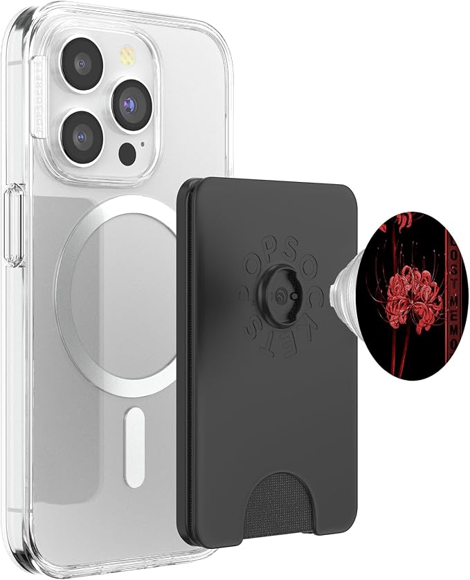 Japanese Spider Lily Soft Grunge Anime Aesthetic Flower PopSockets Adhesive PopGrip