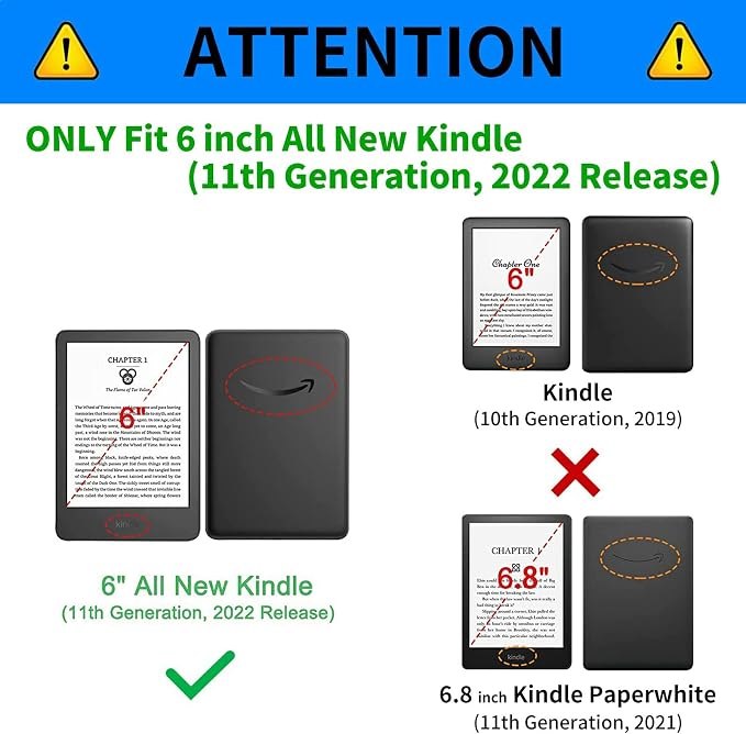 for Kindle Paperwhite 11th Gen 2021 6.8 inch Case - Signature Edition with Adjustable Stand &amp Auto Wake/Sleep - American Flag &amp Skull